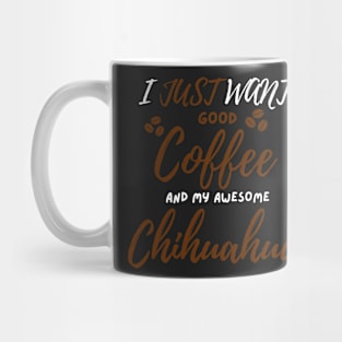 Chihuahua coffee dog cafe Mug